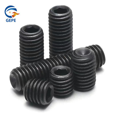 DIN916 آکسید سیاه هکس مغز و بولت ها مجموعه فولاد کربن درجه 12.9 33H 45H