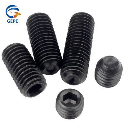 DIN916 آکسید سیاه هکس مغز و بولت ها مجموعه فولاد کربن درجه 12.9 33H 45H