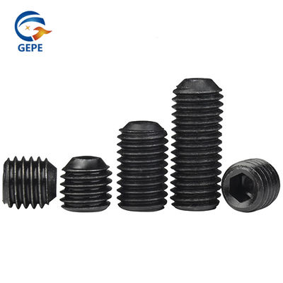 DIN916 آکسید سیاه هکس مغز و بولت ها مجموعه فولاد کربن درجه 12.9 33H 45H