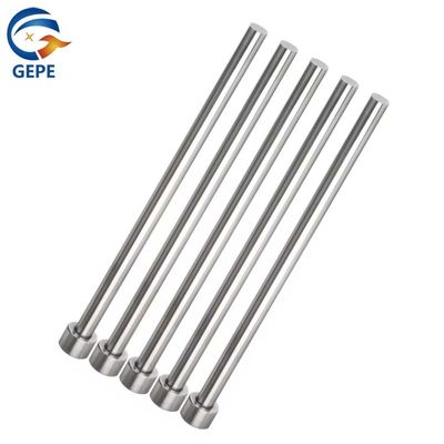 دوام S136 SUS304 Mold Ejector Pin مقاومت در برابر زنگ سختی HRC30-35 برای چاپ